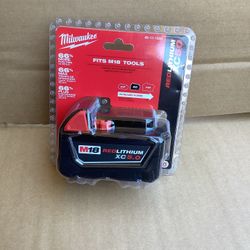 MILWAUKEE M18 18-VOLT 5 AH LITHIUM-ION BATTERY 