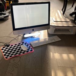 Apple Computer 21 Inch With Printer