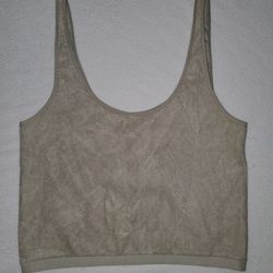 Zara Terry Cloth Tank Top