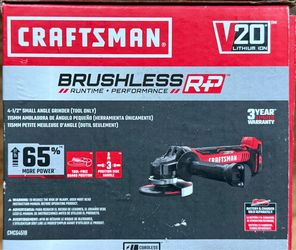 Brand New Craftsman 20V Angle Grinder CMCG451B