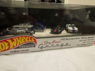 features die-cast vehicles inspired by cars in Jay Leno's personal collection