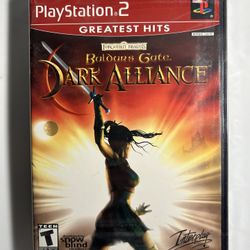 Baldur's Gate: Dark Alliance 2001 new never opened boxed video game for the ps2 