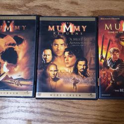 The Mummy Trilogy Set DVDs