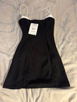 Pull&Bear Black & White Mini Dress XS NWT – $20
