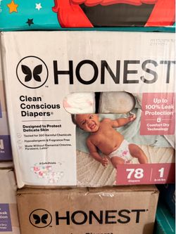 Size 1 Honest Diapers