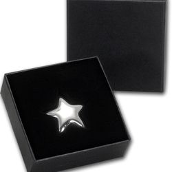 Geiger Edelmetalle Star Shaped Poured Cast Bar, 1 oz Pure Silver (.999 Fine)