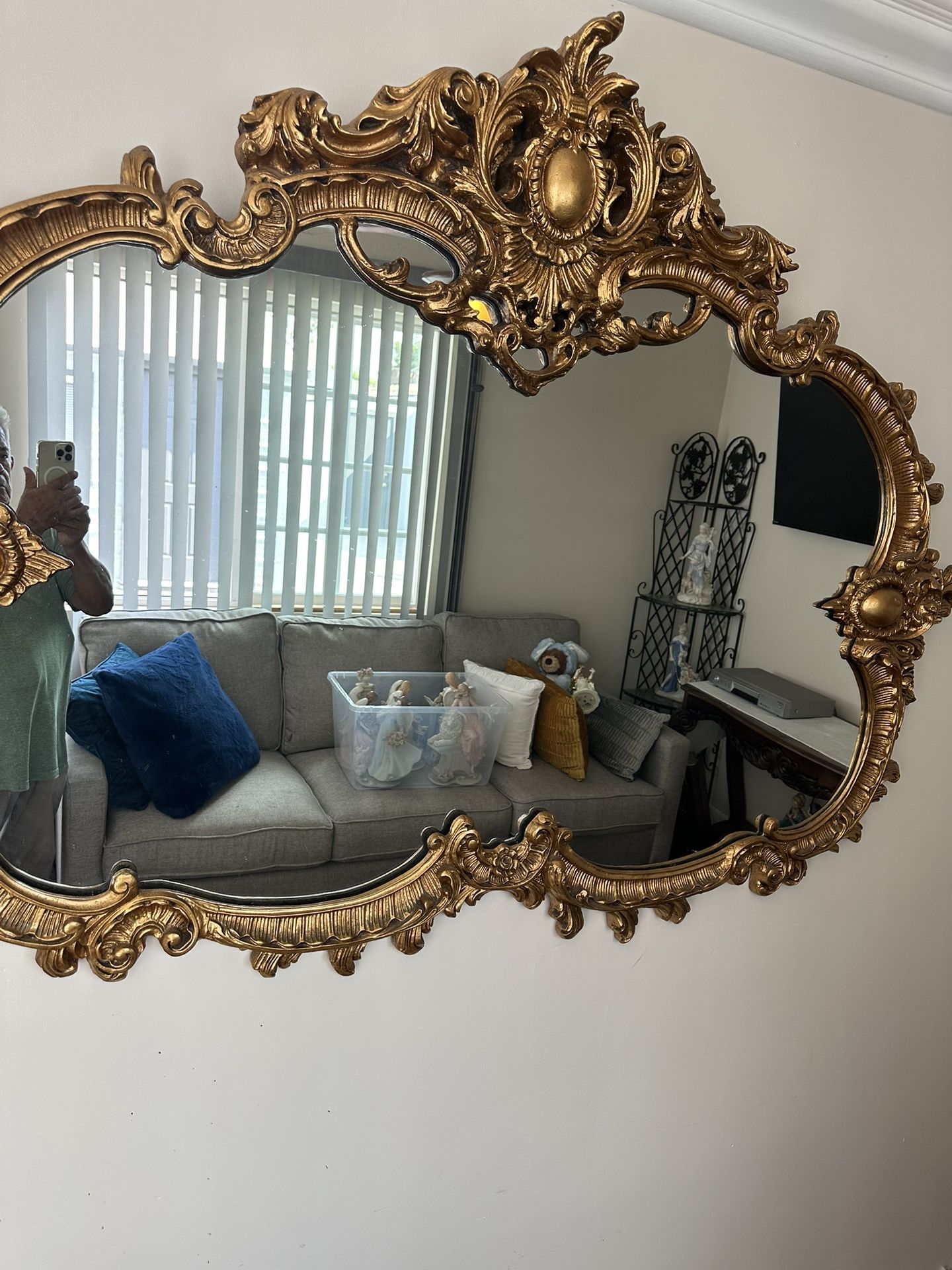 Antique mirror
