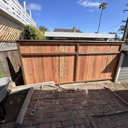 Fence Redwood Cap And Face Style