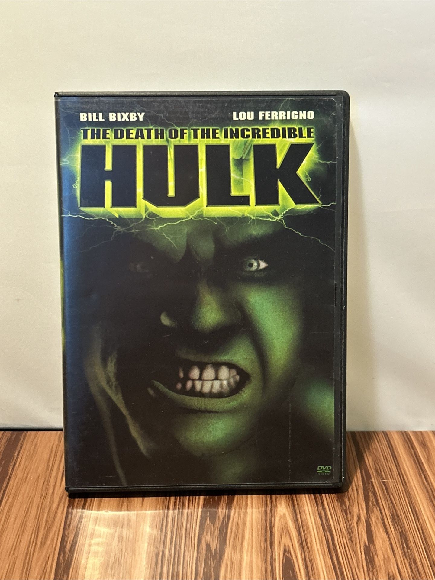 THE DEATH OF THE INCREDIBLE HULK - Lou Ferrigno Bill Bixby (DVD)