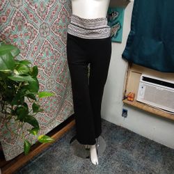 No Boundaries Black Wide Leg Pants, Size M (7-9)