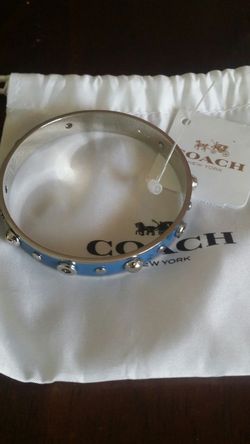 Authentic Coach Bracelet - Blue