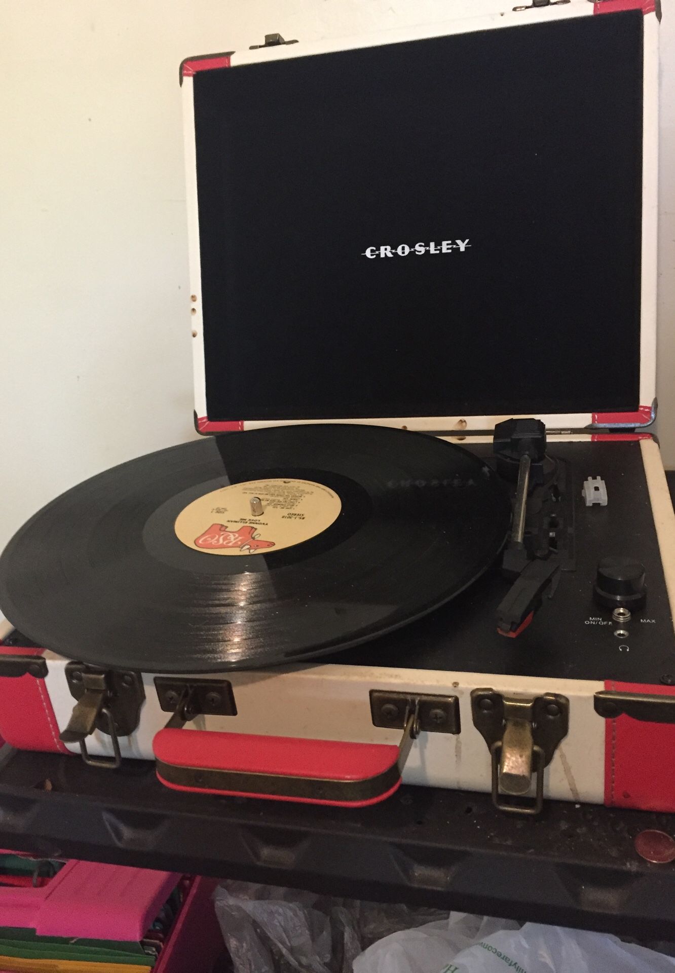 Crosley usb turntable suitcase