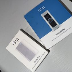 Ring Doorbell Pro With Chime Pro 