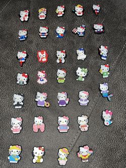 hello kitty croc charms