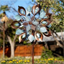 Leaf Openwork Wind Spinner