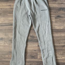 boohooMAN grey sweats