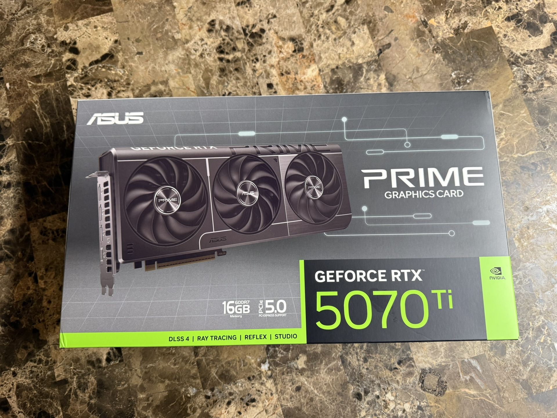 ASUS Prime GeForce RTX 5070 Ti Graphics Card 