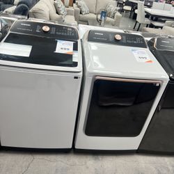 SAMSUNG SMARTHINGS,ENERGY SAVER WASHER 5.4CU FT/ DRYER 7.5 CU FT   EACH $699 OR MAKE IT A COMBO FOR $1299