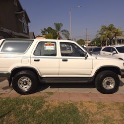 1992 TOYOTA 4RUNNER SR5 V6 4X4 AUTOMATIC
