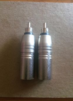 XLR Male to Rca Male Adapter
