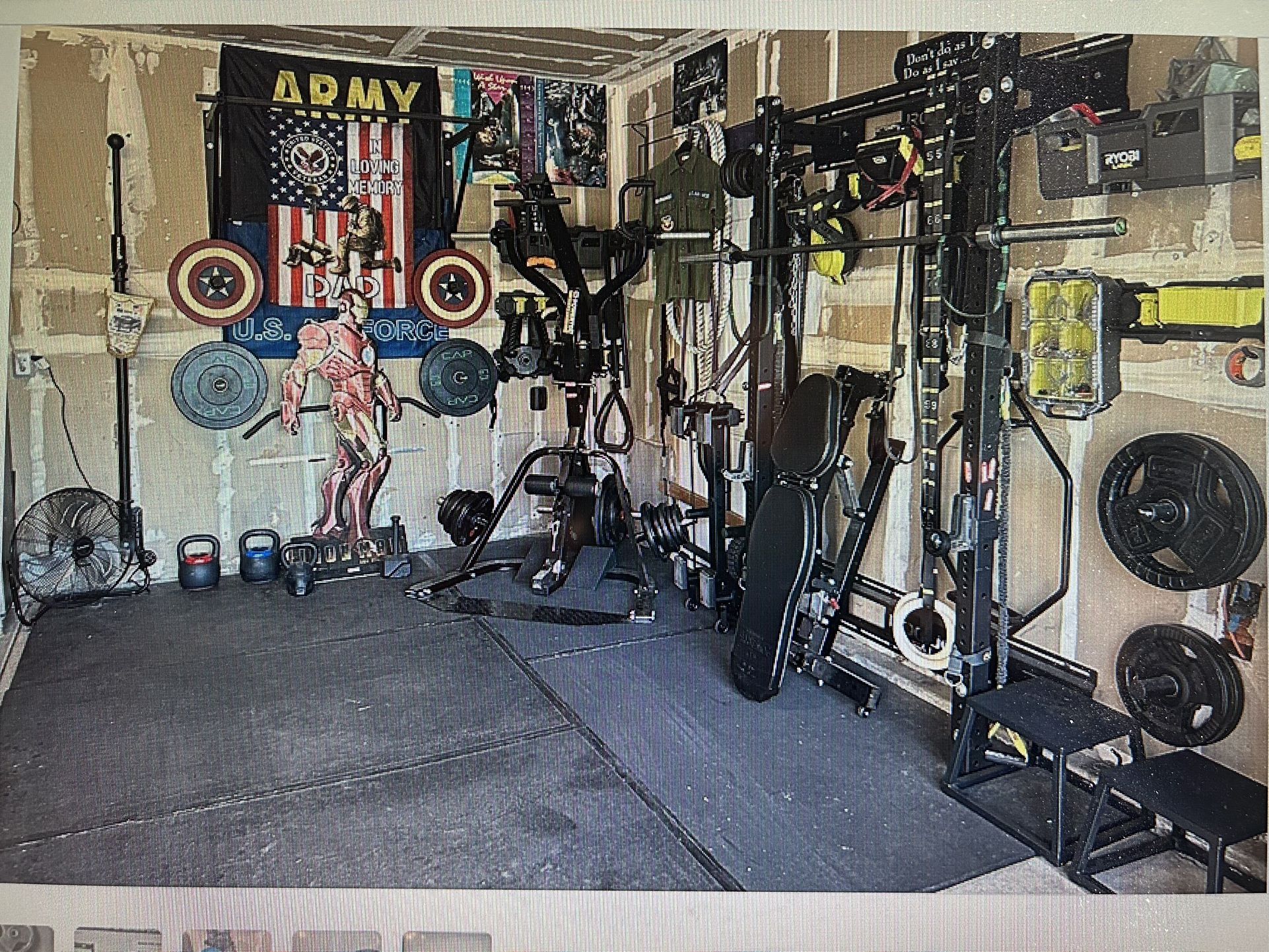 Fitness Equipment- Roque Wall Rack