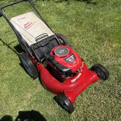 21”.  6.5 Horsepower Crftsman Lawnmower 