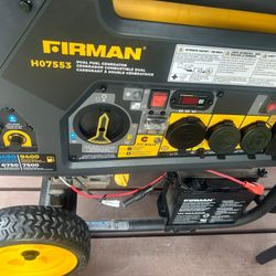 Fireman Dual Fuel Generator
