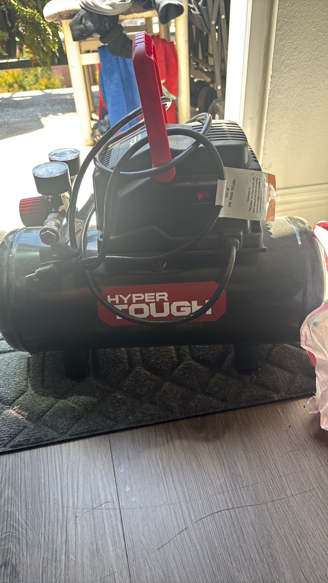 3 Gallon Hyper Tough Portable Air Compressor
