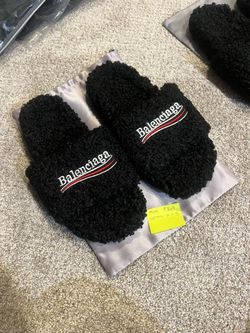 Balenci slides mens size 9