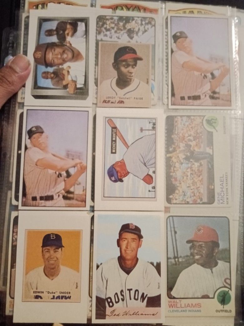 Vintage Rare Baseball Trading Cards