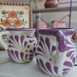 Lavender Purple, Mexican Ceramic Mugs