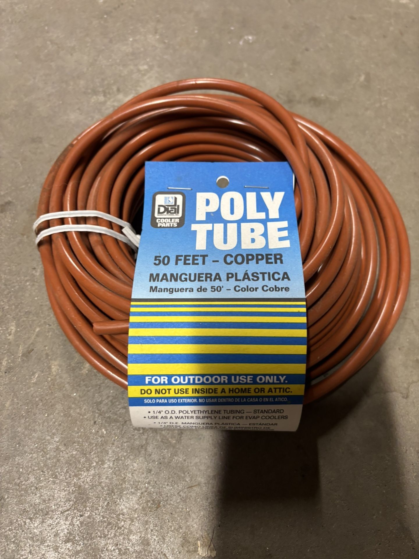 1/4” Poly Line - Water Line - Evaporative Cooler Line