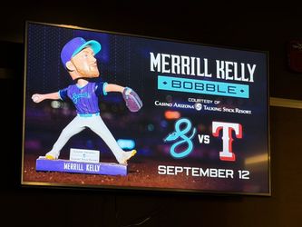 AZ DBACK MERRILL KELLY BOBBLE HEAD