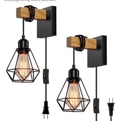 Wired Wall Sconce Farmhouse , Industrial Style