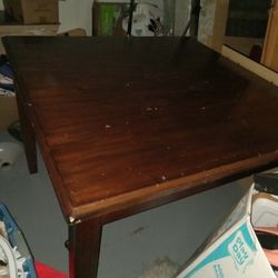 Brown Wooden Table HI Table
