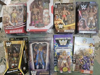 Ultimate Warrior Lot Wrestling Figures  