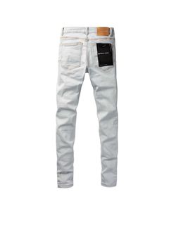 Purple Brand Light Wash Slim Jeans