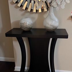 Wood Brown Console Table