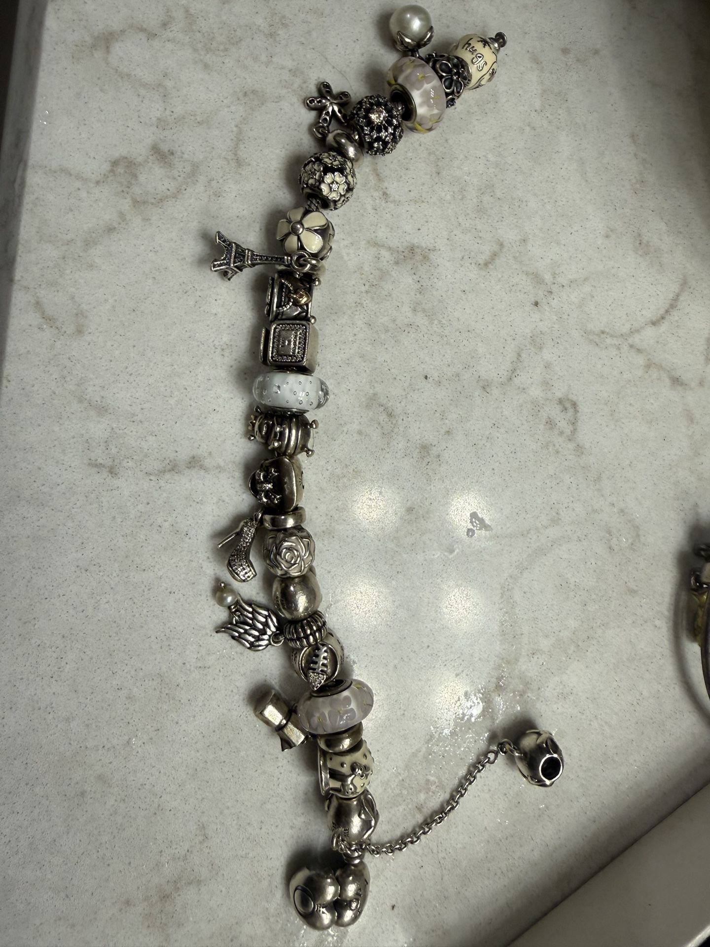 Pandora Bracelet With Charms