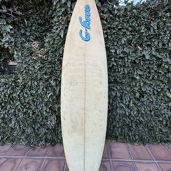 Vintage G-Force 6’ 8” Thruster 