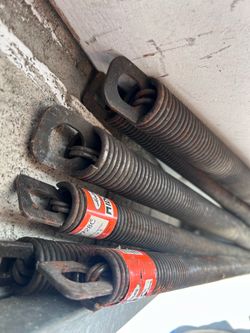 Garage springs