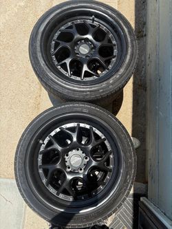18” VENOM WHEELS/TIRES