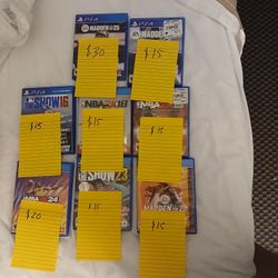 Ps4 Games
