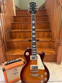 Epiphone Les Paul Standard 50s (Mint) w/ Orange Crush 12 Amp