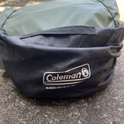 Free Coleman Queen Double High Air Mattress