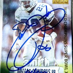 1996 Collector's Edge -  Emmitt Smith Auto