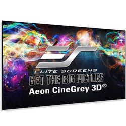 Elite Screens 150 inch CLR/ALR Projector Screen 16:9 4K Aeon CineGrey