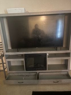Tv stand gray