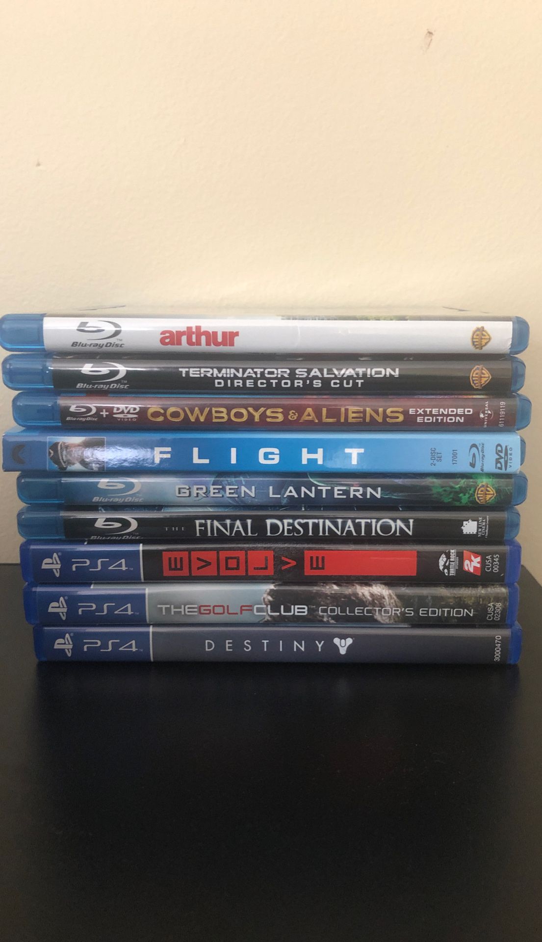PS4/Movies Lot