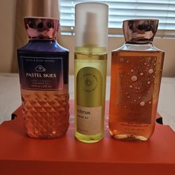Bath And Body Works Body Wash And Mist